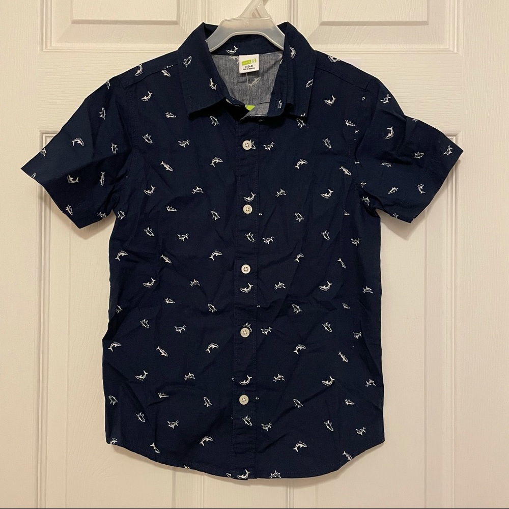 Crazy 8 boy’s button up shirt